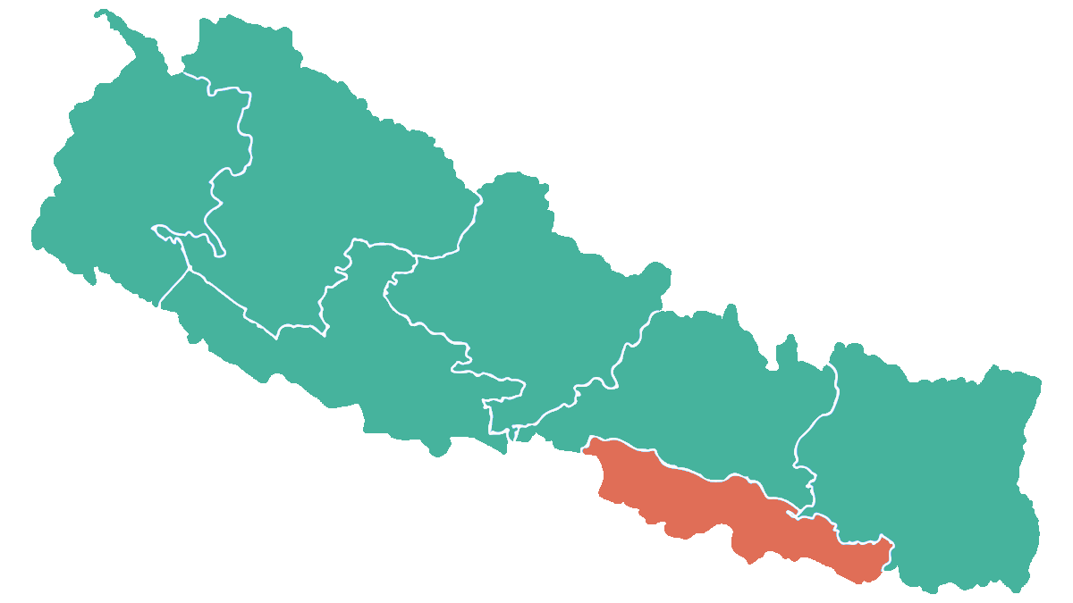 Madhesh Province Map