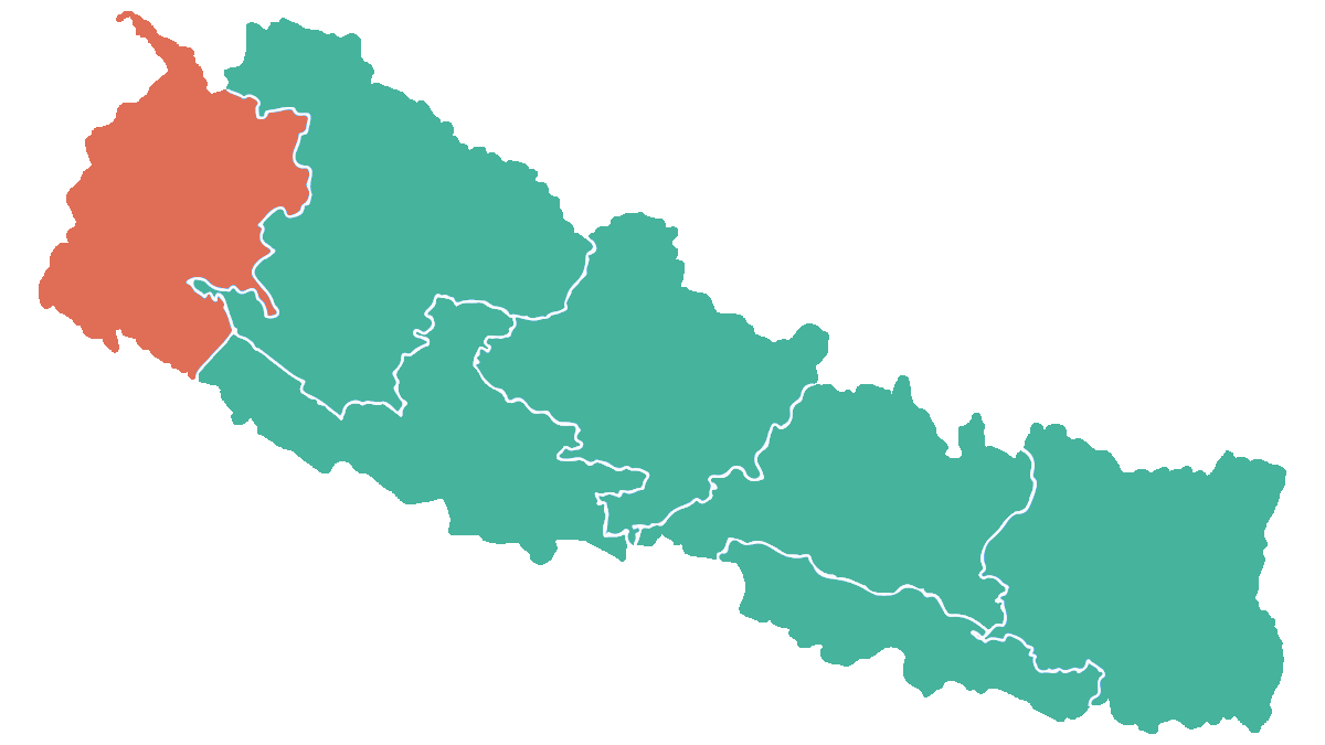 Sudurpaschim Province Map