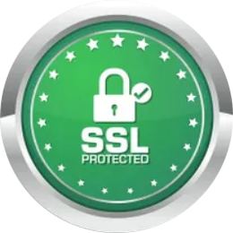Encrypted with 256 bit SSL Certificate