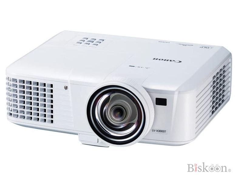 Canon LV-X300ST Ultra Short Throw Projector | Biskoon canon projector, lv-x300st, short throw projector, electronics, biskoon, visual equipment, office electronics, education equipment, home electronics, quality projector